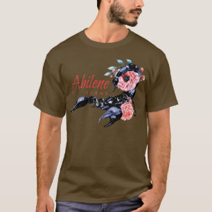 Camiseta Escorpión del Desierto Suculento Cactus Ilustracio