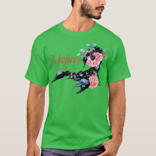 Camiseta Escorpión del Desierto Suculento Cactus Ilustracio
