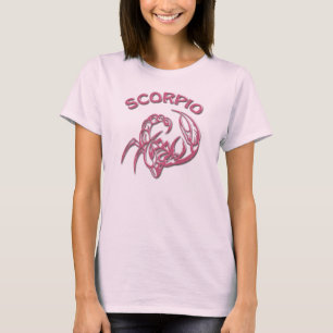 CAMISETA ESCORPIÓN ROSADO