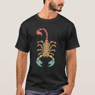 Camiseta Escorpión Tribal Retro Escorpión Vintage
