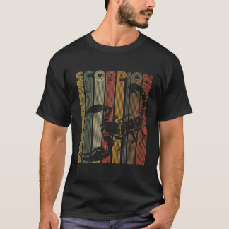 Camiseta Escorpión Vintage Escorpión Retro Mujeres Hombres