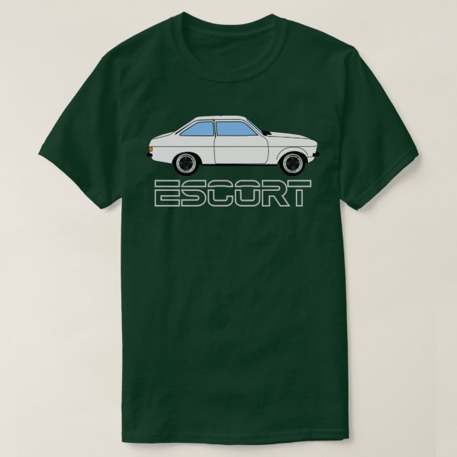 Camiseta Escort WhiteSilver de MK2 (Diseño del anverso)