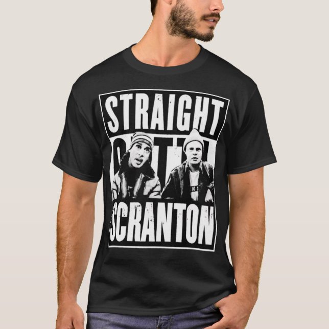 Camiseta Escranton de salida directa - Lazy Scranton (Anverso)