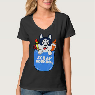 Camiseta Escrapátula de reclutamiento de Husky