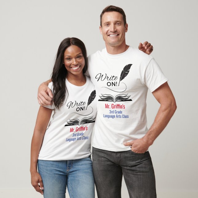 Camiseta ¡Escríbete! | Artes lingüísticas personalizadas |  (Unisexo)