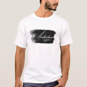 Camiseta Escribiendo el horizonte de Ámsterdam