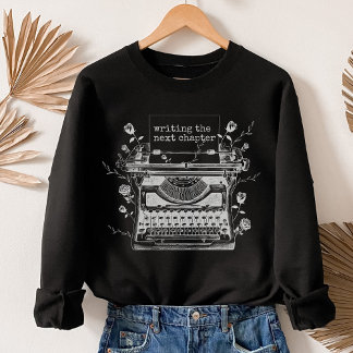 Camiseta Escribiendo el siguiente mensaje de capítulo, escr