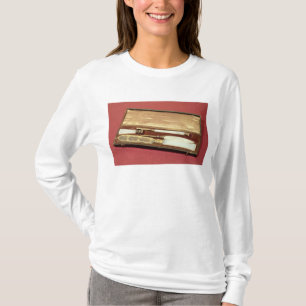 Camiseta Escribiendo el sistema dado a su esposa, Eveline