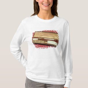 Camiseta Escribiendo el sistema dado a su esposa, Eveline