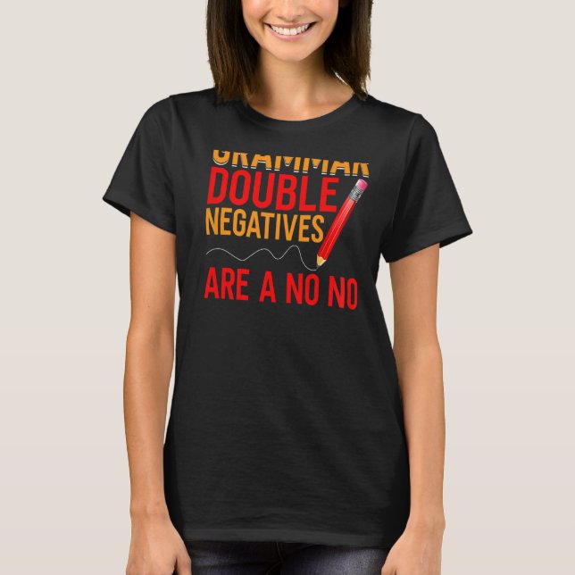 Camiseta Escribir BACKPRINT Para Autores Y Escritores 2 (Anverso)