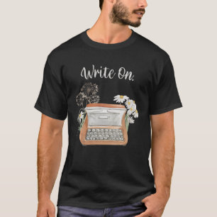 Camiseta Escribir. La guerra de la Novedad divertida del po