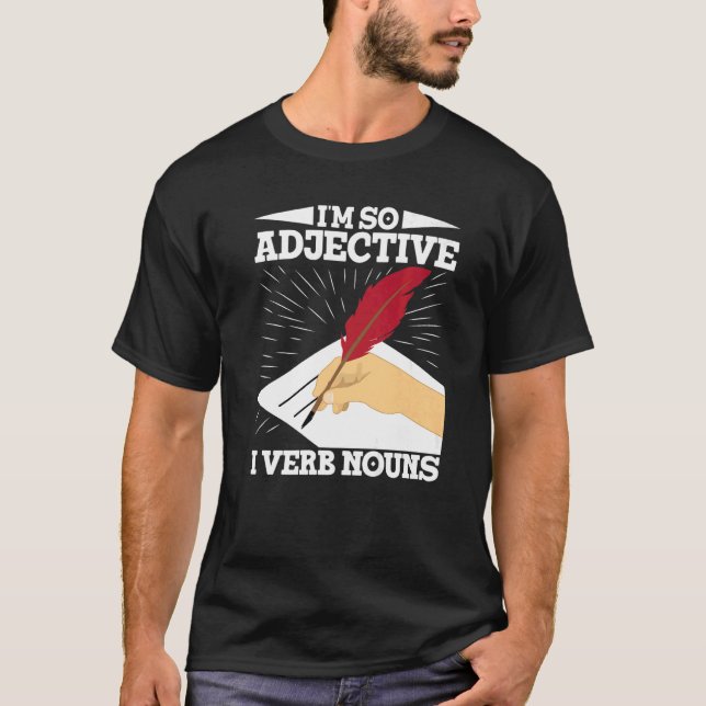 Camiseta Escribir Para Autores Y Escritores (Anverso)