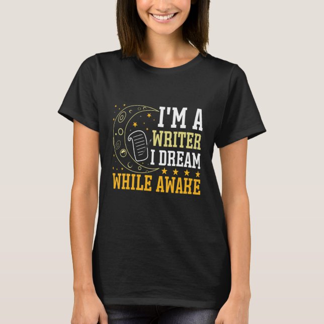 Camiseta Escribir Para Autores Y Escritores (Anverso)