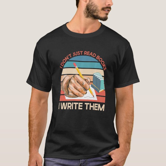 Camiseta Escribir Para Autores Y Escritores 1 (Anverso)