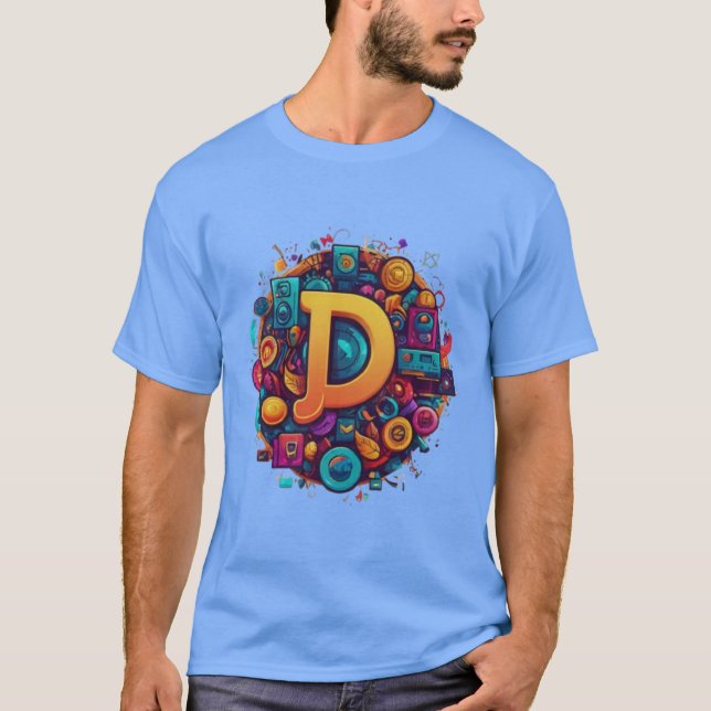 Camiseta escribir título y descripción para la web de diseñ (Anverso)
