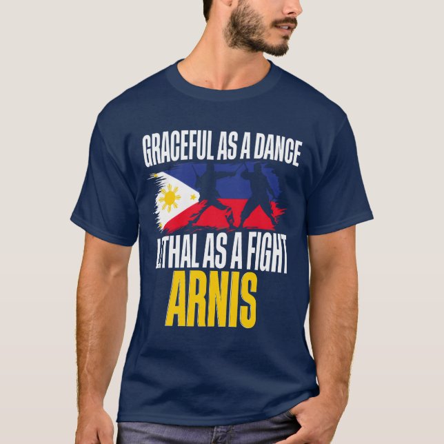 Camiseta Escrima Arnis Martial Arts Gracets As Dance gir (Anverso)
