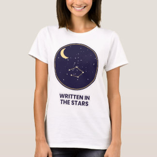 Camiseta Escrito en las Estrellas Celestiales