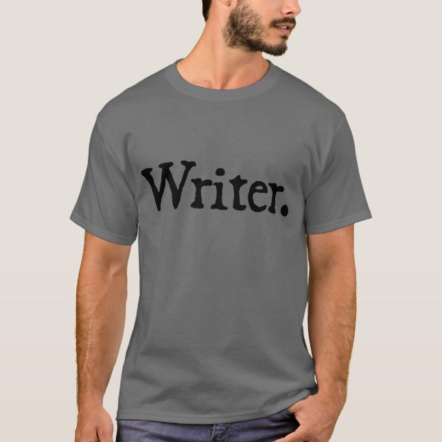 Camiseta Escritor (Anverso)