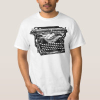 Escritor de la máquina de escribir del sotobosque