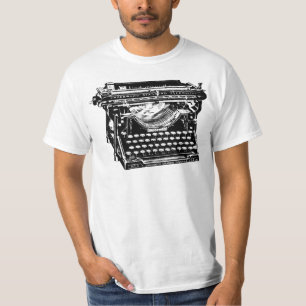 Camiseta Escritor de la máquina de escribir del sotobosque