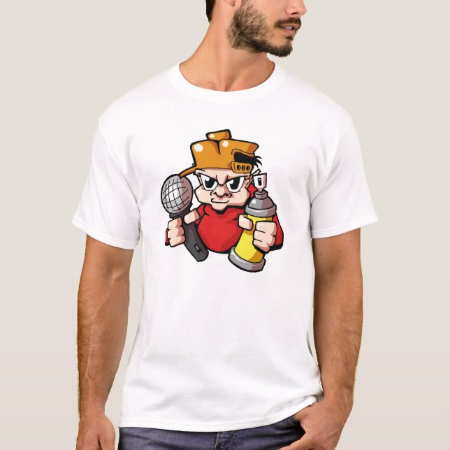 Camiseta Escritor de la pintada (Anverso)