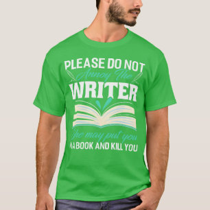 Camiseta Escritor de libro Au Literatura Gusano de libro Es