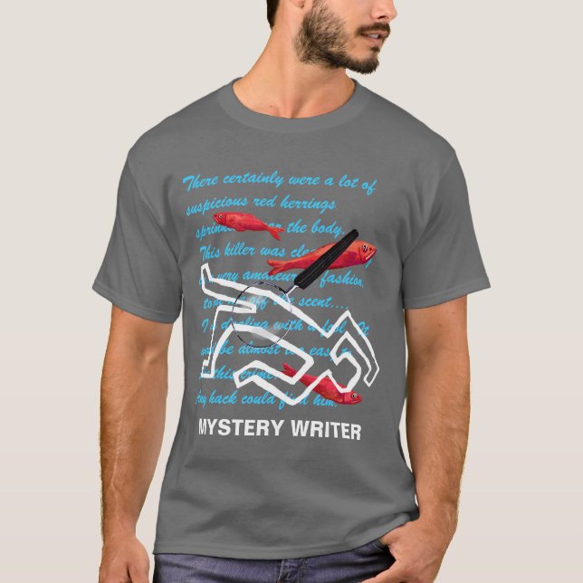 Camiseta Escritor de misterio (Anverso)