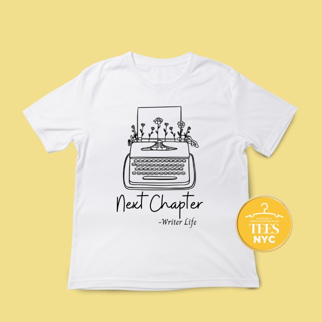 Camiseta Escritor de siguiente capítulo Autores de vida Uni (Subido por el creador)