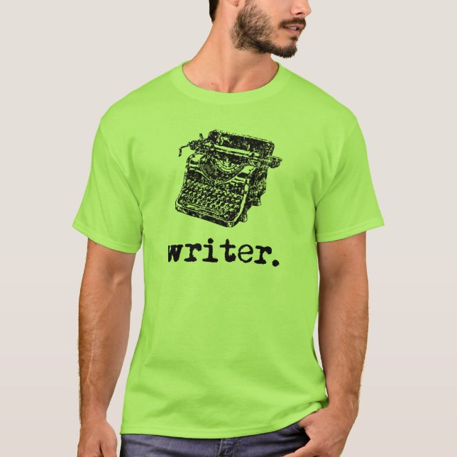 Camiseta Escritor (del tipo) (Anverso)
