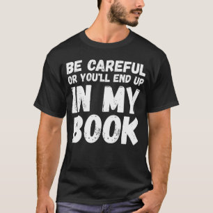 Camiseta Escritor Divertido Novelista Periodista Autor Libr