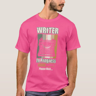 Camiseta Escritor En Curso Futuro Autor Novelista Penman B