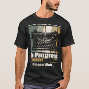 Camiseta Escritor En Curso Futuro Autor Novelista Penman B