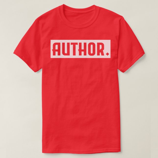 Camiseta Escritor Escritor Periodista Escribiendo (Diseño del anverso)