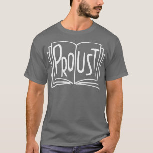 Camiseta Escritor francés Proust Book Marcel Proust