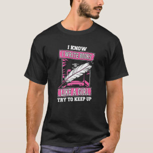 Camiseta Escritor Humor Novelista  Poesía Libro Autor