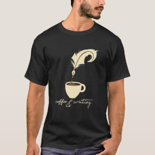 Camiseta Escritor I Libro Literatura I Café Y Wri