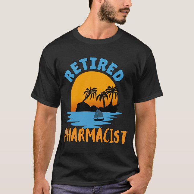 Camiseta Escritor Jubilado Va a Pescar (Anverso)