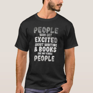 Camiseta Escritor Novelista Escribiendo Libros Literatura P