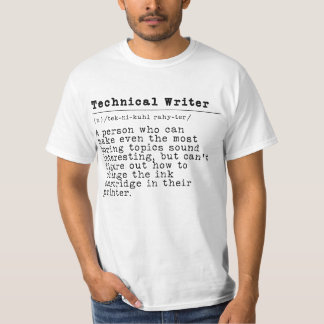 Camiseta Escritor técnico - "Asistente para palabras"