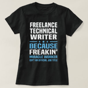 Camiseta Escritor técnico freelance