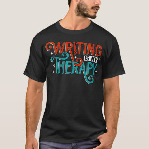 Camiseta Escritora Novelis Escritora Divertida De Terapia P