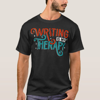 Camiseta Escritora Novelis Escritora Divertida De Terapia P