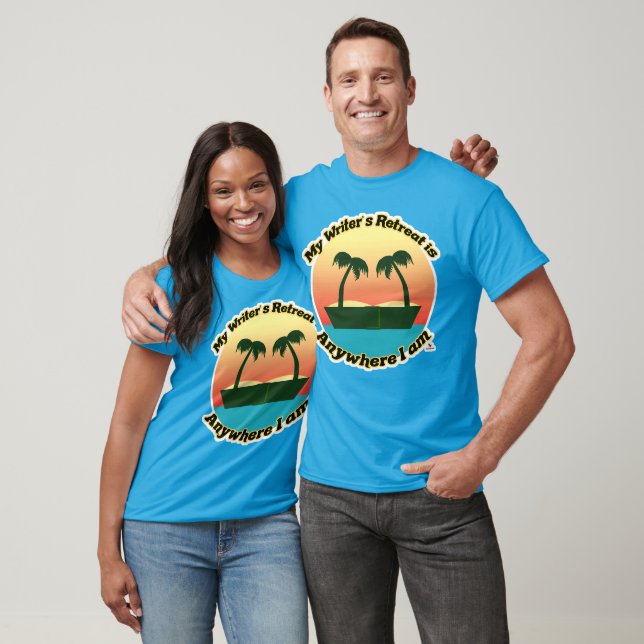Camiseta Escritores divertidos repiten diseño de vida de au (Unisexo)