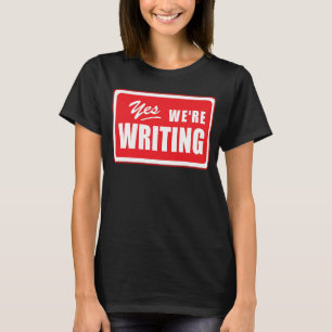 Camiseta Escritores Maestros Idiomas Periodistas Estudiante