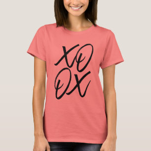 Camiseta Escritura cepillada XO