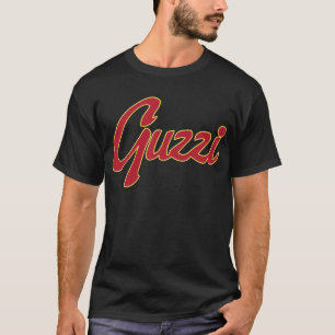 Camiseta Escritura clásica de la puntada de Guzzi