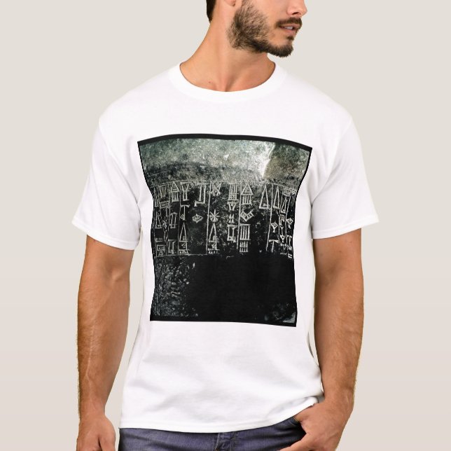 Camiseta Escritura cuneiforme (Anverso)