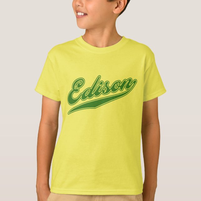 Camiseta Escritura de Edison (Anverso)