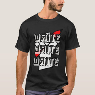 Camiseta Escritura de escritura 3