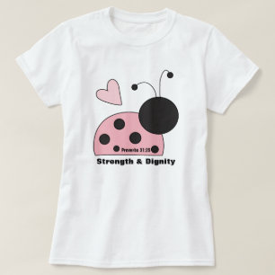Camiseta Escritura de fuerza - Hanes Nano-Shirt de las muje
